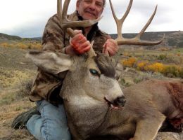huge mule deer trophy chasers guided hunting  62 